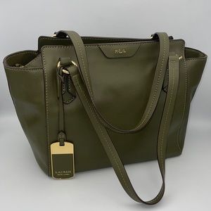 RALPH LAUREN Olive Purse
